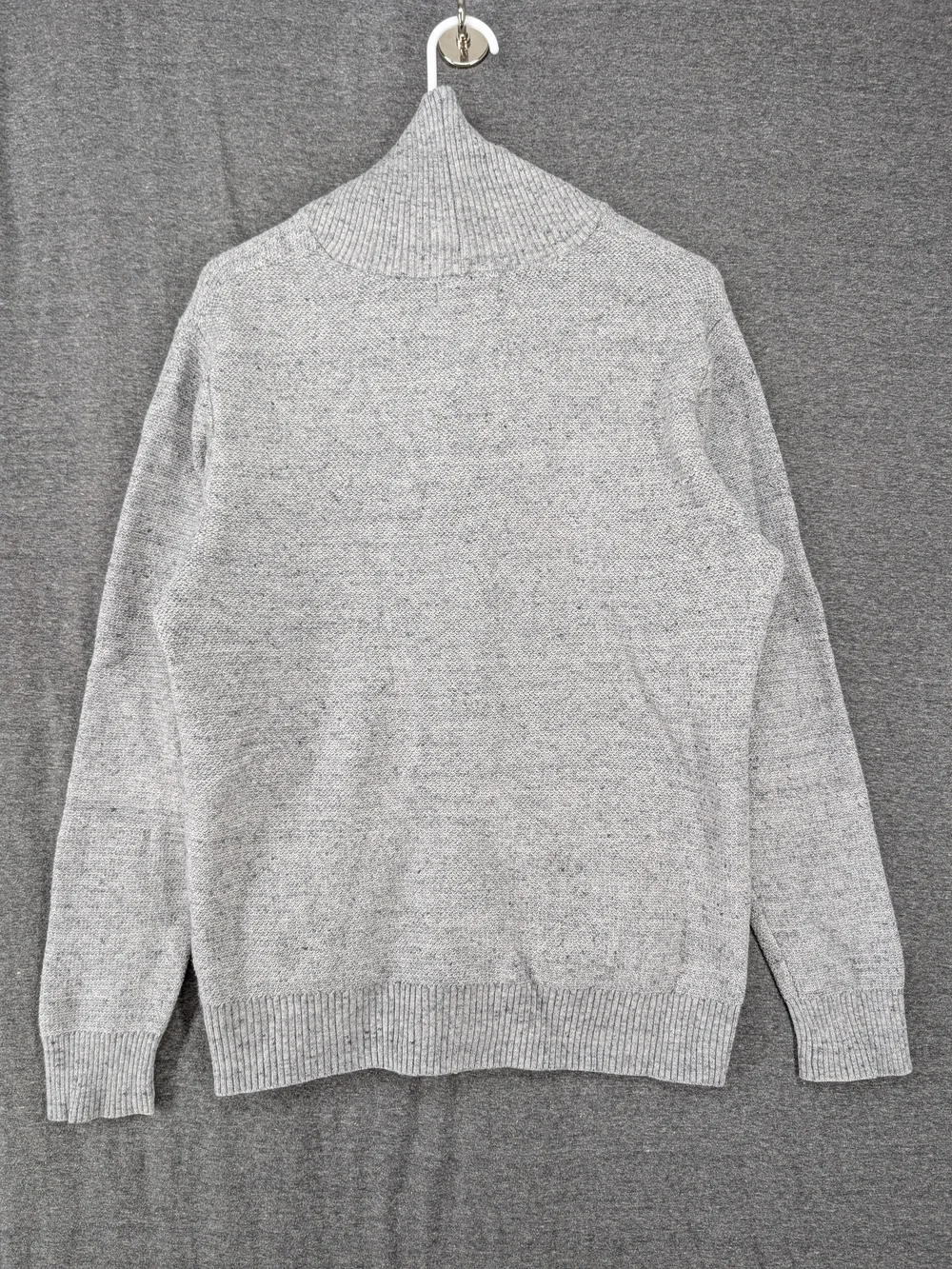 Goodfellow & Co Light Gray Shawl Collar Button Cardigan